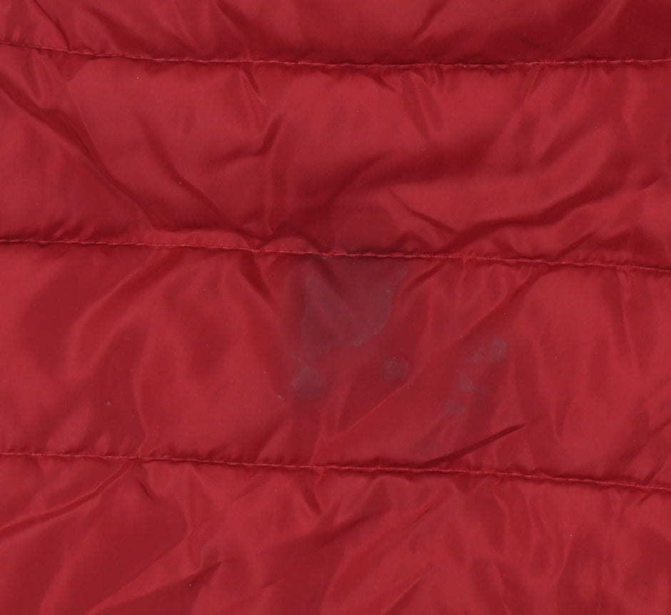 Jack & Jones Boys Red Puffer Jacket - Size 10 Years