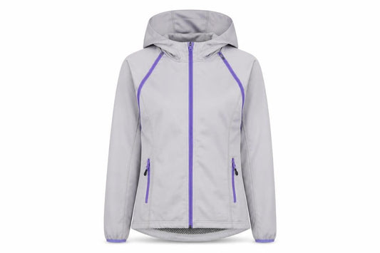 Womens UK Size S Crane Grey Basic Jacket