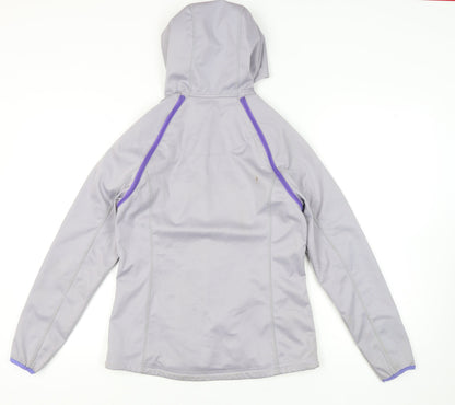 Womens UK Size S Crane Grey Basic Jacket