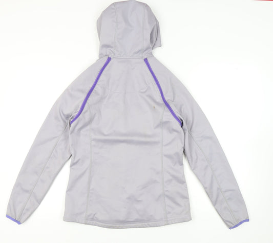 Womens UK Size S Crane Grey Basic Jacket