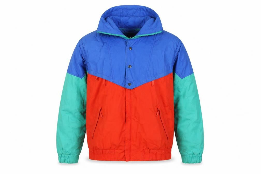 Mens UK Size 42 NEVICA Multicoloured Windbreaker Coat