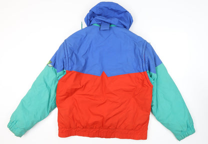 Mens UK Size 42 NEVICA Multicoloured Windbreaker Coat