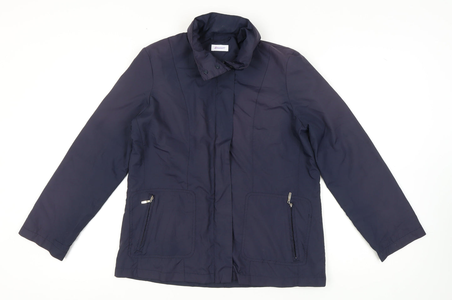 Damart Women's Blue Basic Jacket Size 10/12