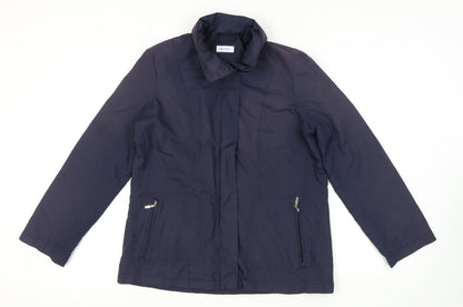 Damart Women's Blue Basic Jacket Size 10/12