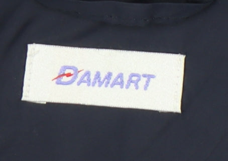 Damart Women's Blue Basic Jacket Size 10/12