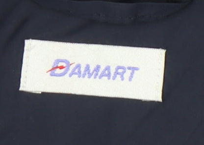 Damart Women's Blue Basic Jacket Size 10/12