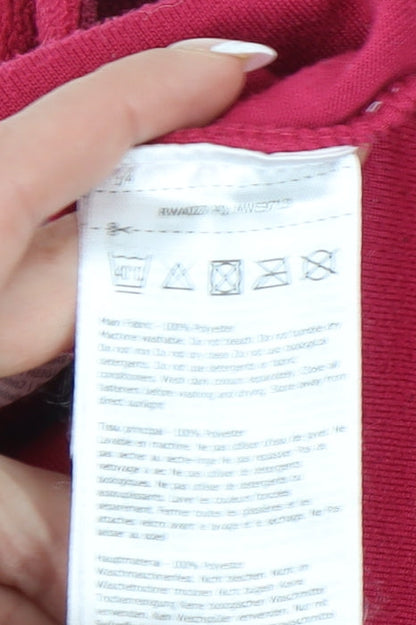 Regatta Women's Red Fleece Pullover Sweatshirt Size 14