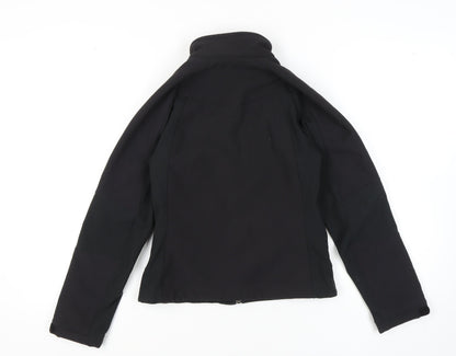 Womens UK Size XS Quechua Black Soft Shell