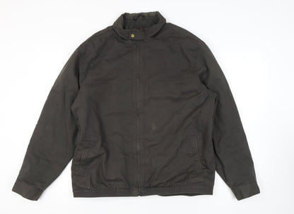 Mens UK Size XL Marks and Spencer Brown Basic Jacket