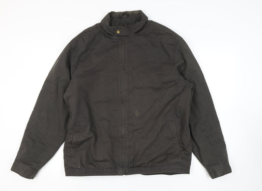 Mens UK Size XL Marks and Spencer Brown Basic Jacket