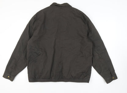 Mens UK Size XL Marks and Spencer Brown Basic Jacket