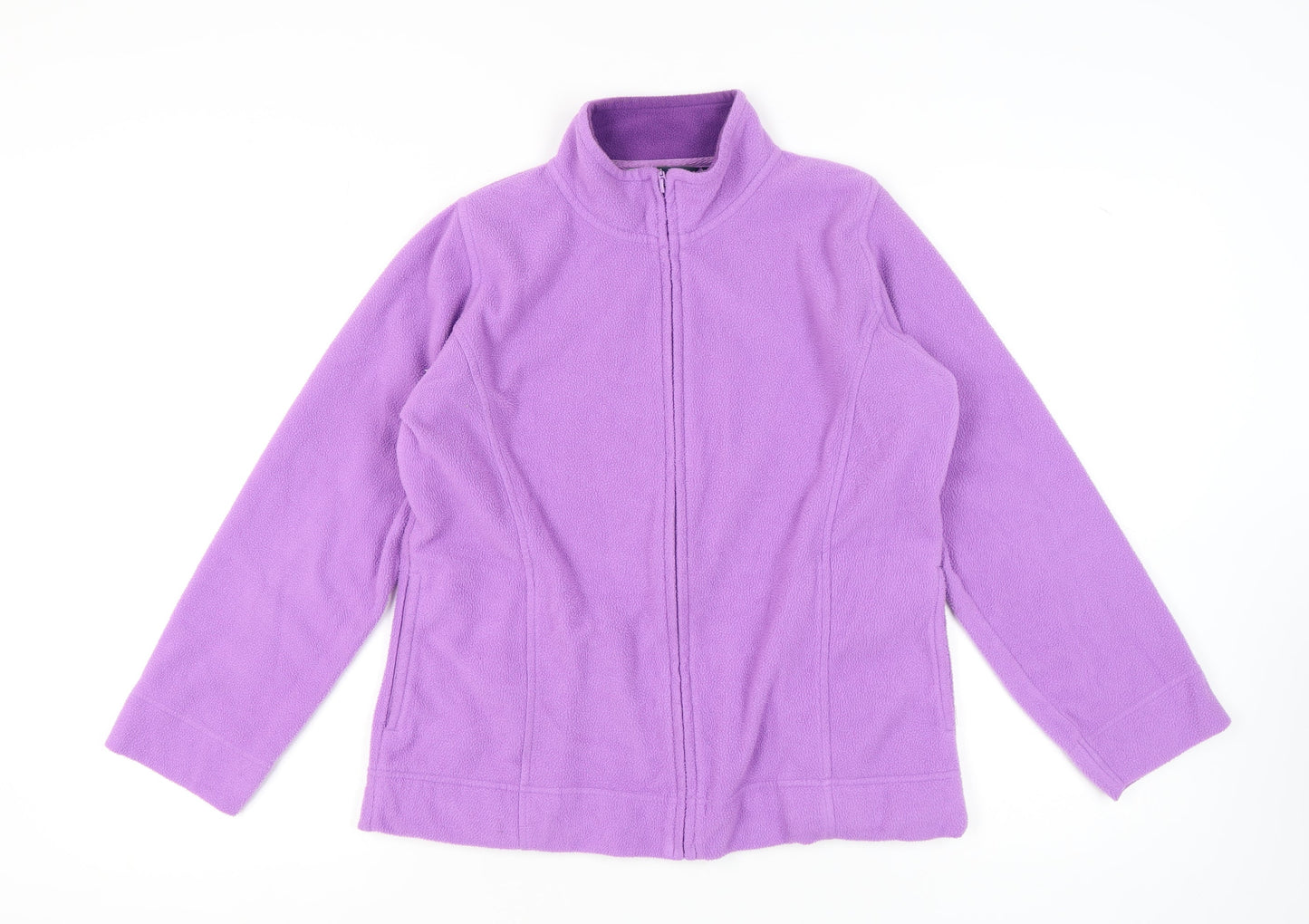 Womens UK Size M Isle Purple Basic Jacket