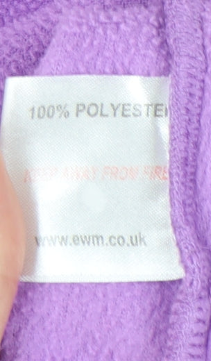 Womens UK Size M Isle Purple Basic Jacket