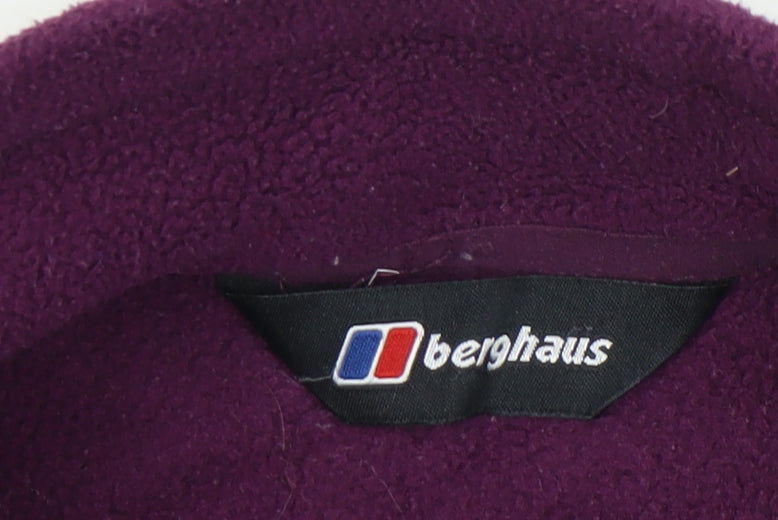 Berghaus Women's Purple Fleece Jacket Size 10