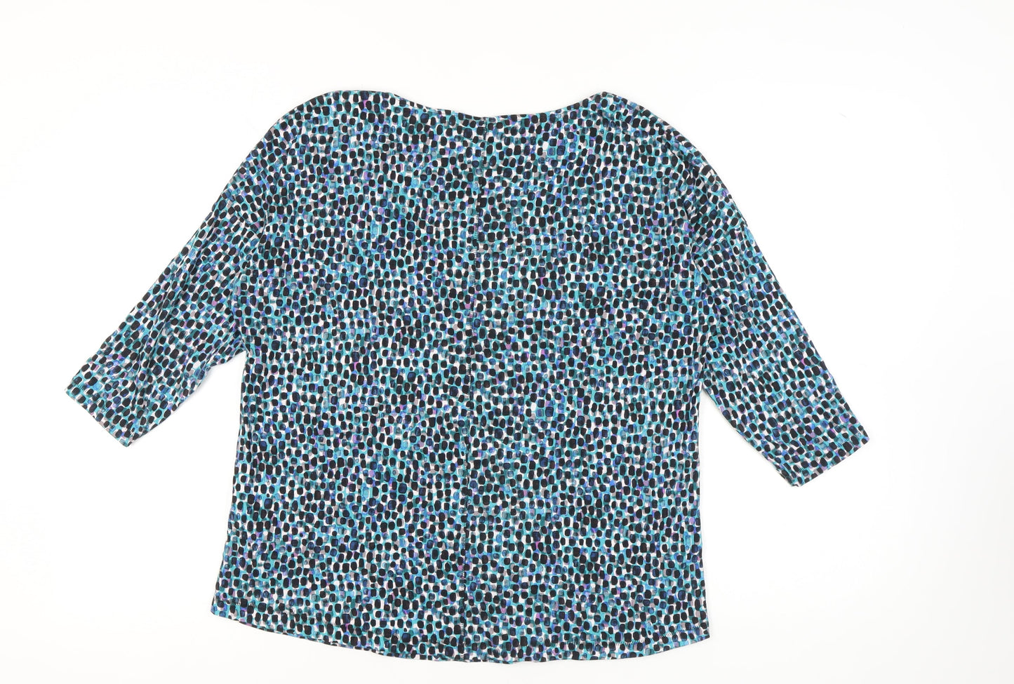 Womens UK Size 16 Marks and Spencer Multicoloured Basic T-Shirt