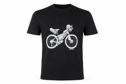 Teemill Black Biker Graphic Men's T-Shirt M