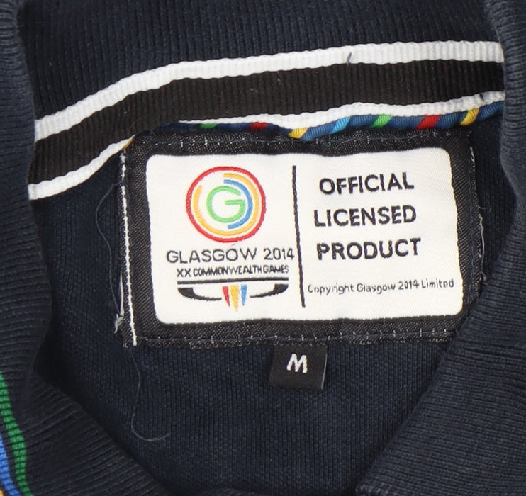 Glasgow 2014 Men's Blue Polo M - Commonwealth Games 2014