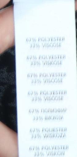 New Look Women's Black Animal Print Tank Top