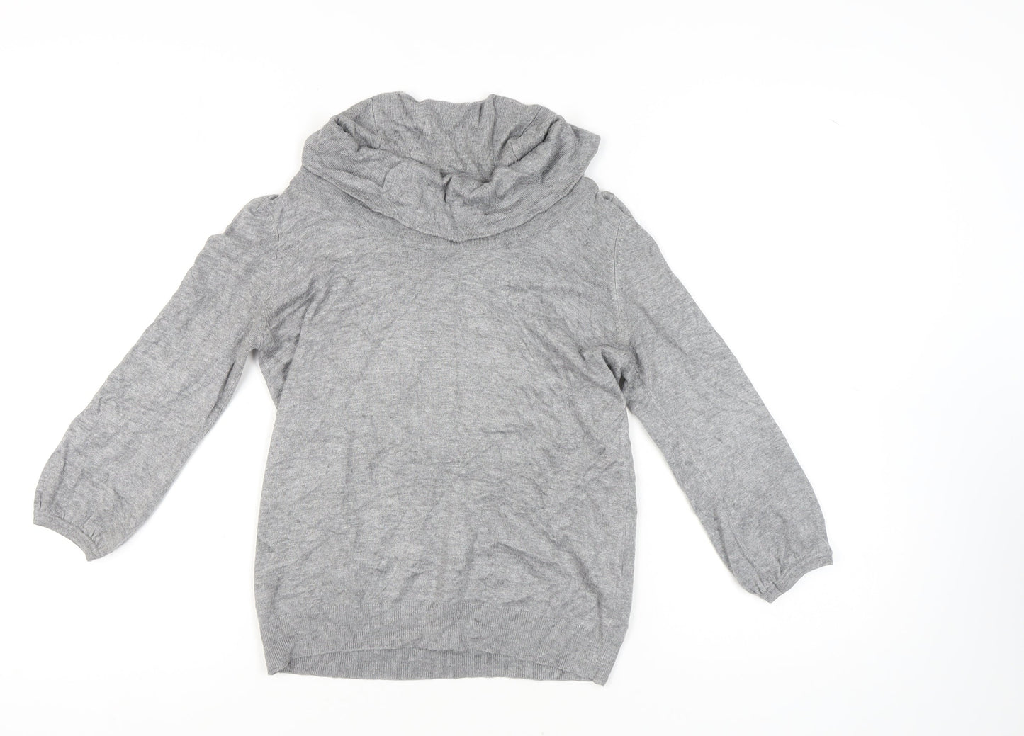 Womens UK Size 12 Marks and Spencer Grey Pullover Jumper