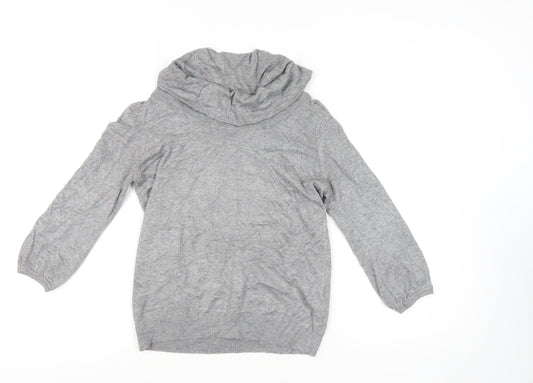 Womens UK Size 12 Marks and Spencer Grey Pullover Jumper