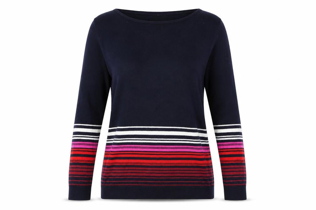 Womens UK Size 10 M&Co Multicoloured Cardigan Jumper
