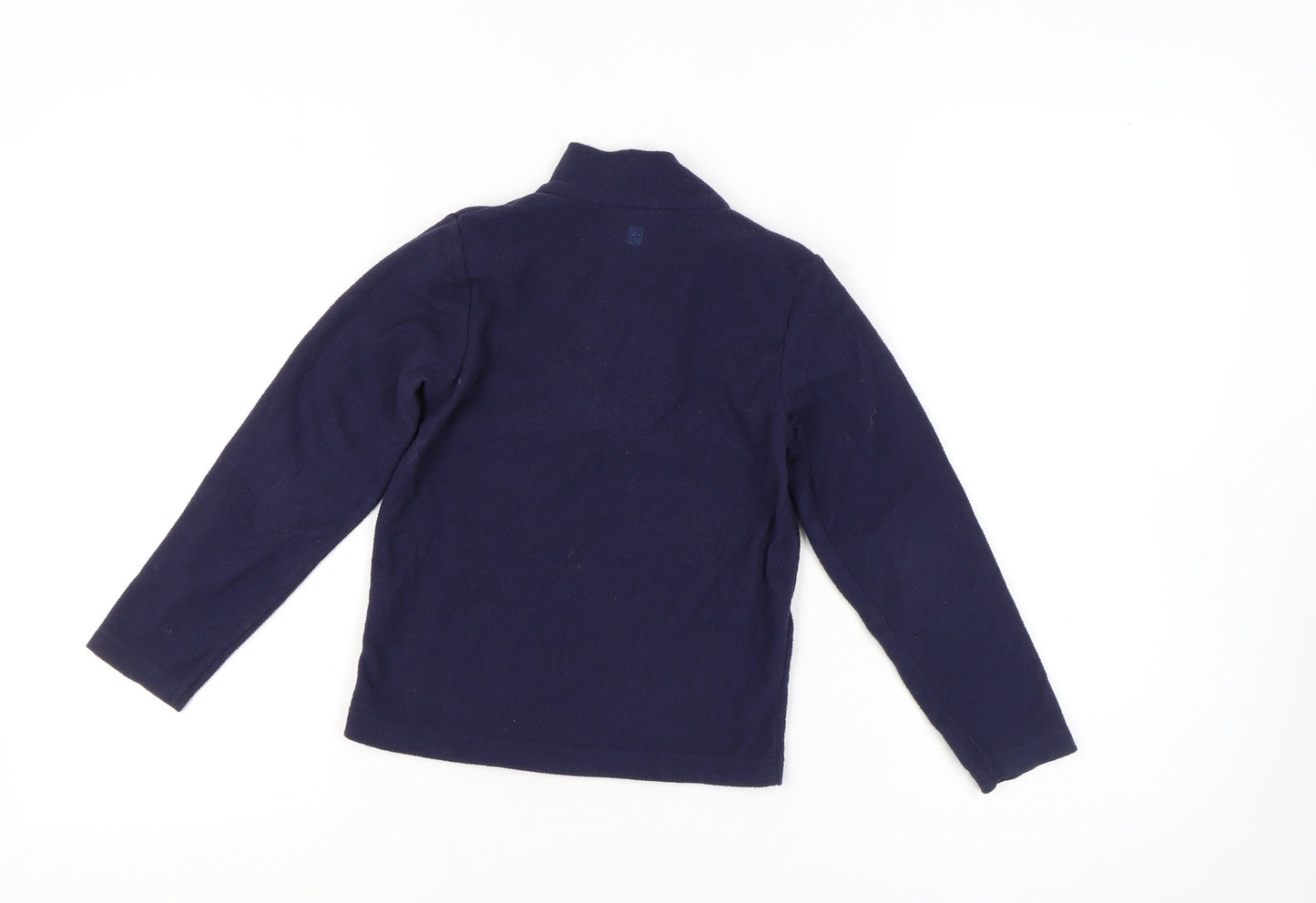 Mountain Warehouse Boys Blue Sweatshirt 7-8 Years - 1/4 Zip, Casual