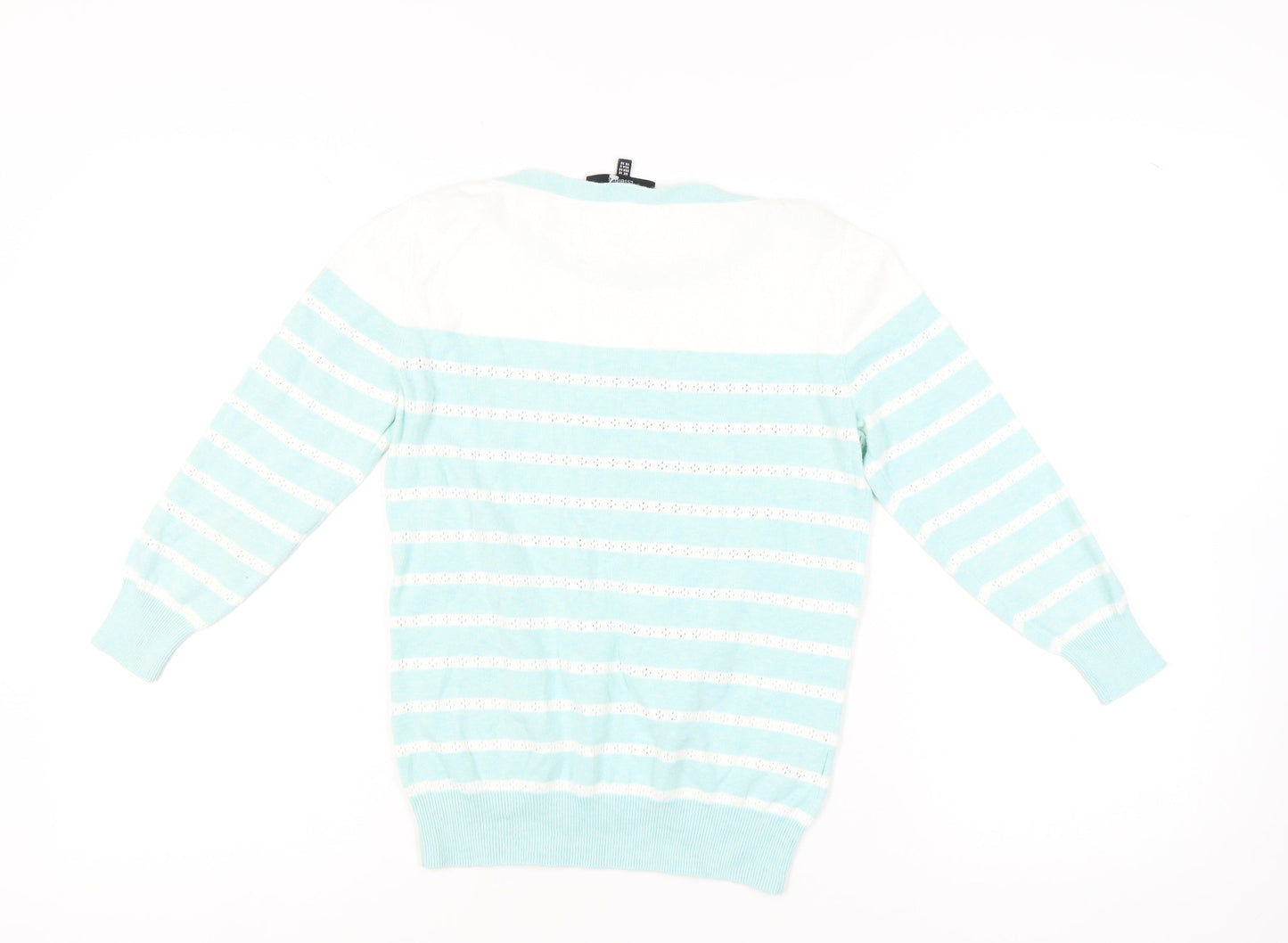 Laura Ashley Women's Striped Jumper, Multicoloured, Size 10