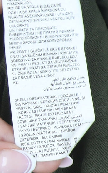 Puma Men's Green T-Shirt S Graphic Print Logo Casual