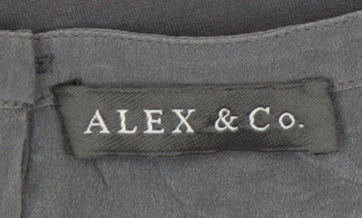 Womens UK Size 14 Alex & Co. Grey  T-Shirt