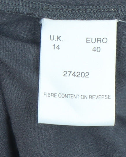 Womens UK Size 14 Alex & Co. Grey  T-Shirt