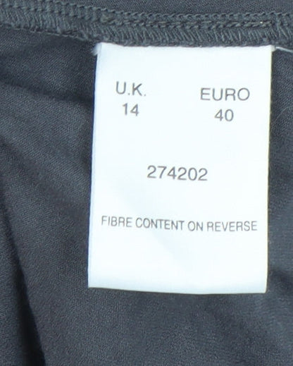 Womens UK Size 14 Alex & Co. Grey  T-Shirt