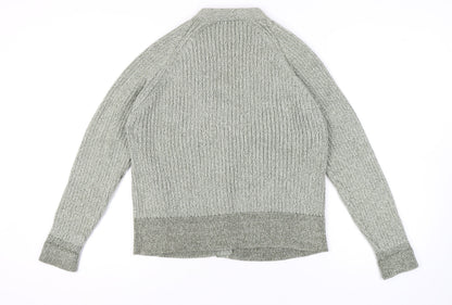 Womens UK Size XL Marks and Spencer Grey Cardigan Jumper