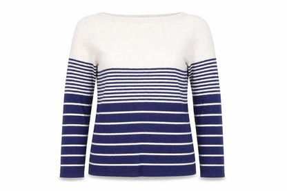 Womens UK Size 10 Marks and Spencer Navy Pullover Jumper