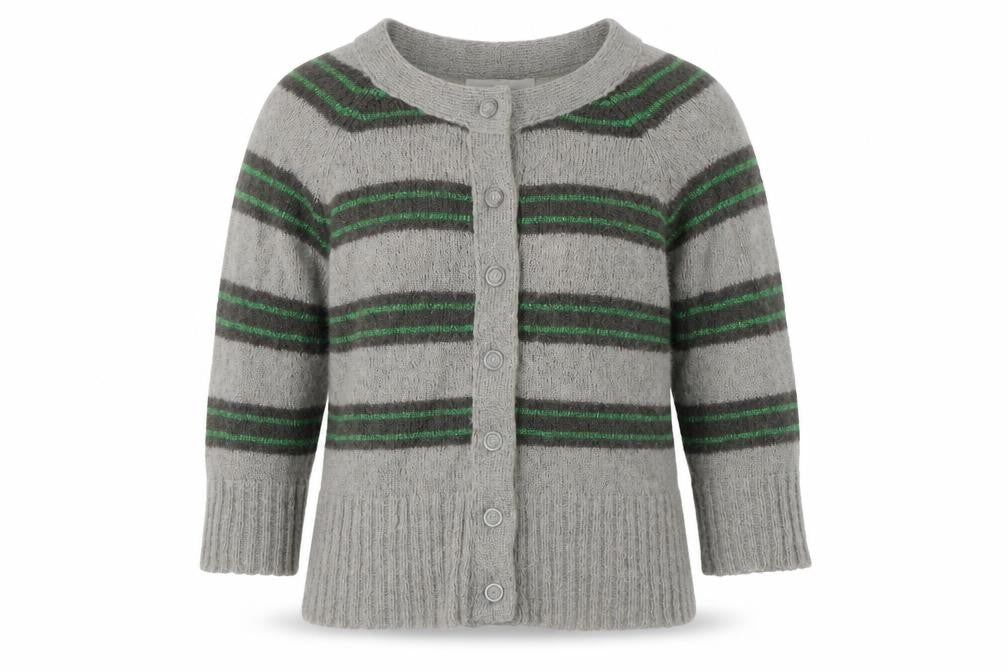 Womens UK Size 10 MNG Basics Grey Cardigan Jumper