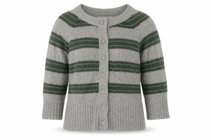Womens UK Size 10 MNG Basics Grey Cardigan Jumper