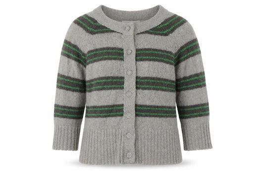 Womens UK Size 10 MNG Basics Grey Cardigan Jumper
