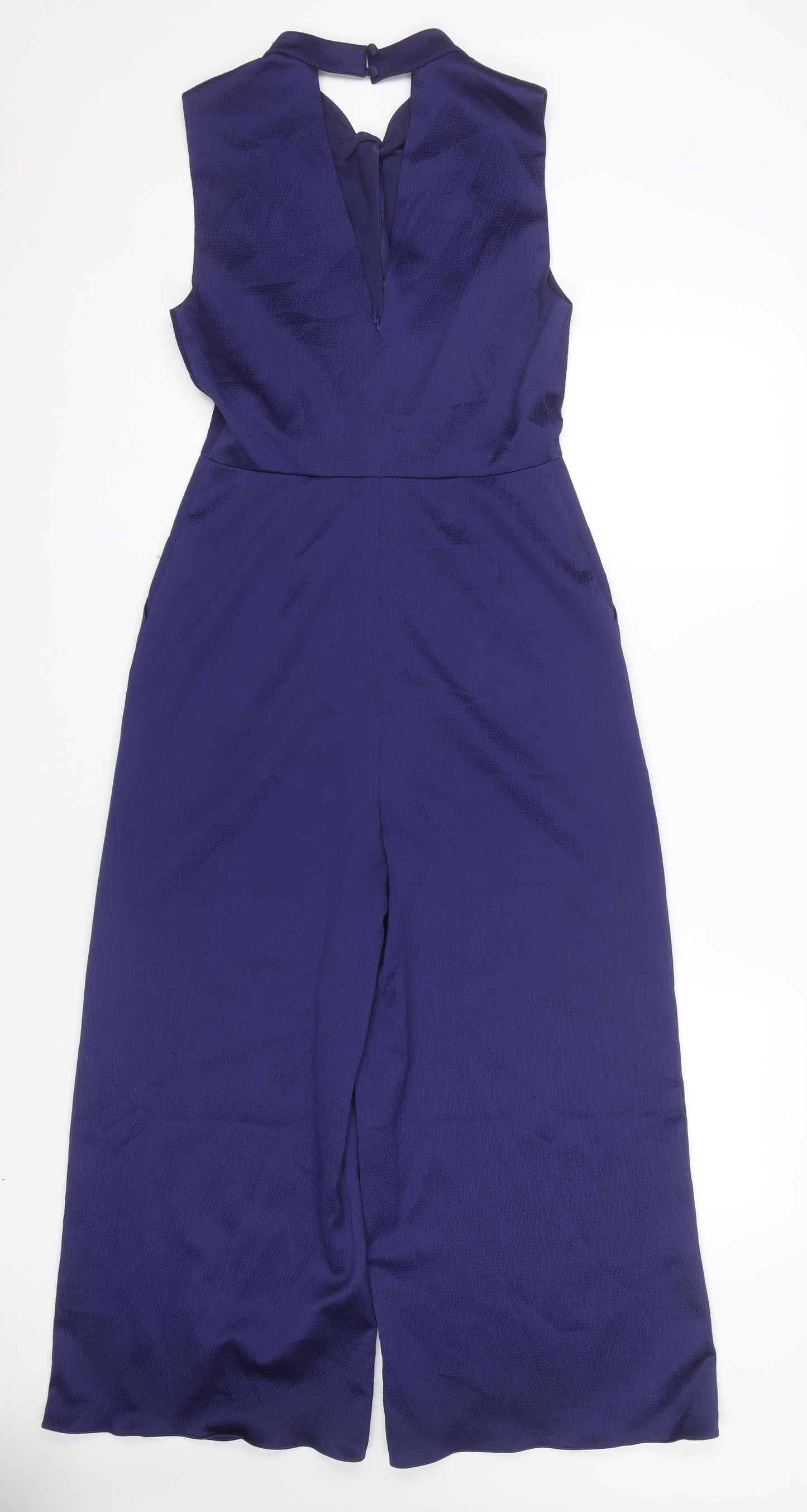 Whistles Women's Blue Sleeveless Jumpsuit Size 6