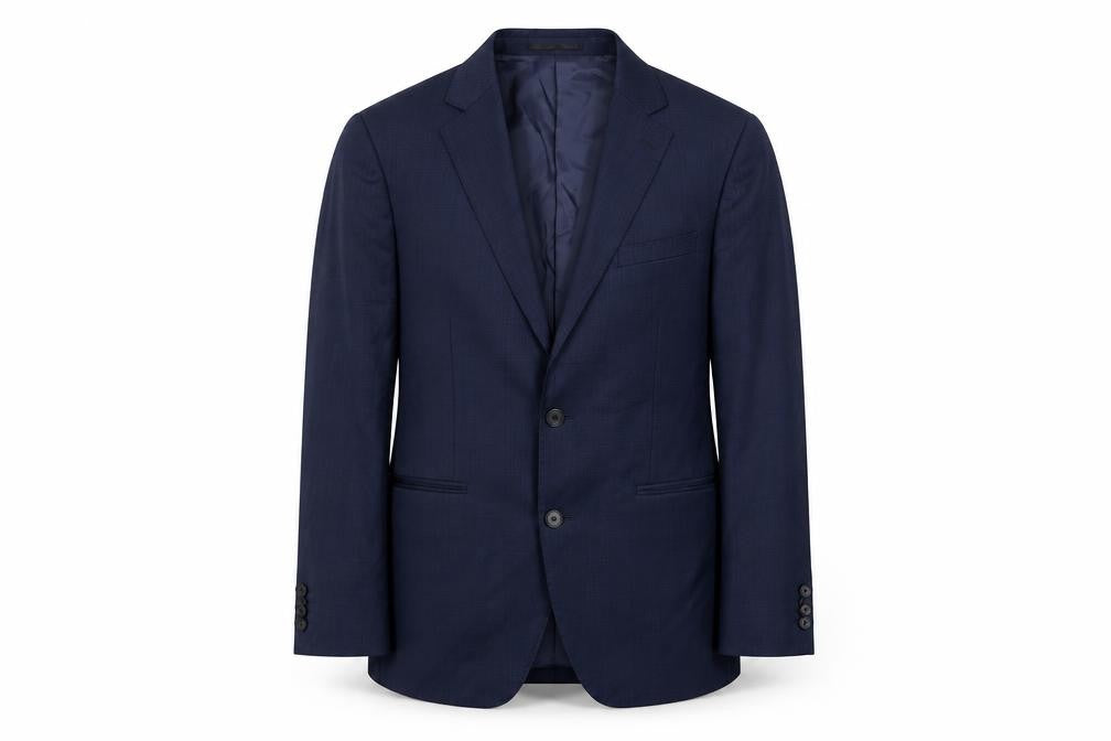 Mens UK Size 38 T.M.Lewin Regular Blue Suit Jacket