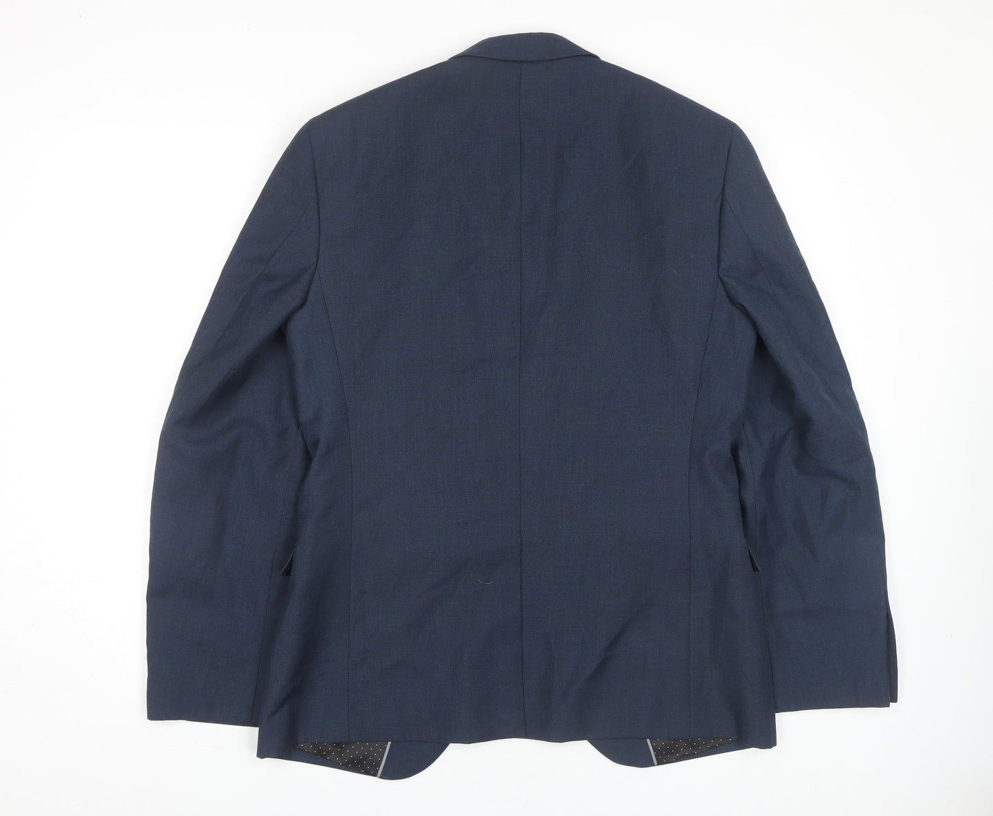 Mens UK Size 38 Burton Regular Blue Suit Jacket