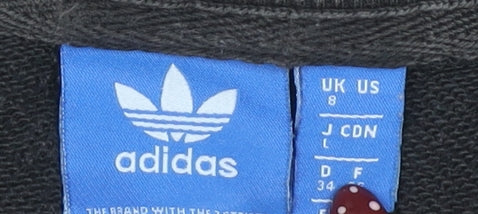 Adidas Women's Black Pullover Sweatshirt Size 8