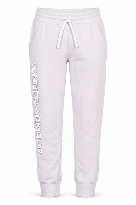 Under Armour Girls Pink Jogger Trousers Size M