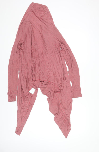Womens UK Size XS Ted Baker Pink Wrap Jumper