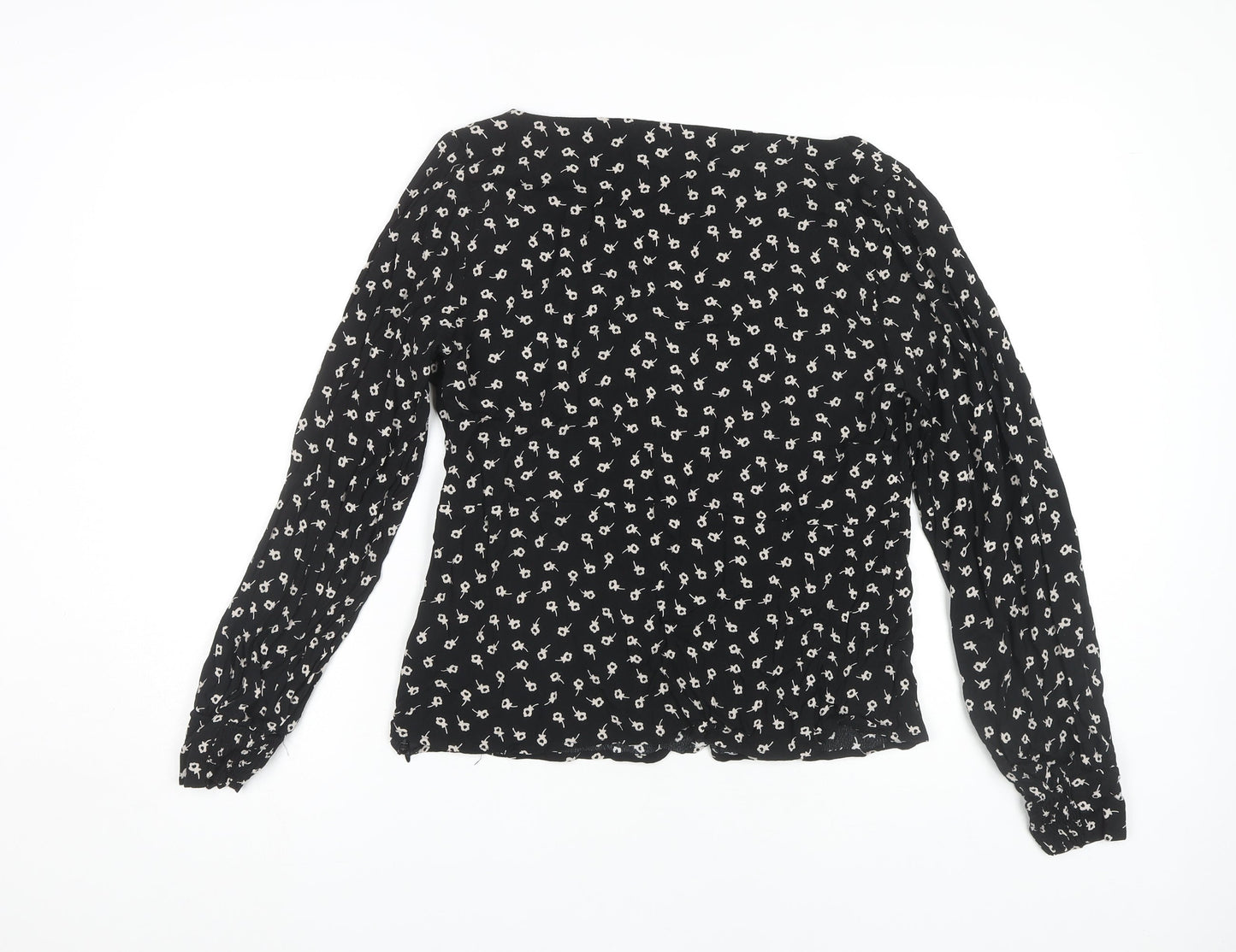 Womens UK Size 16 Oasis Black  Blouse