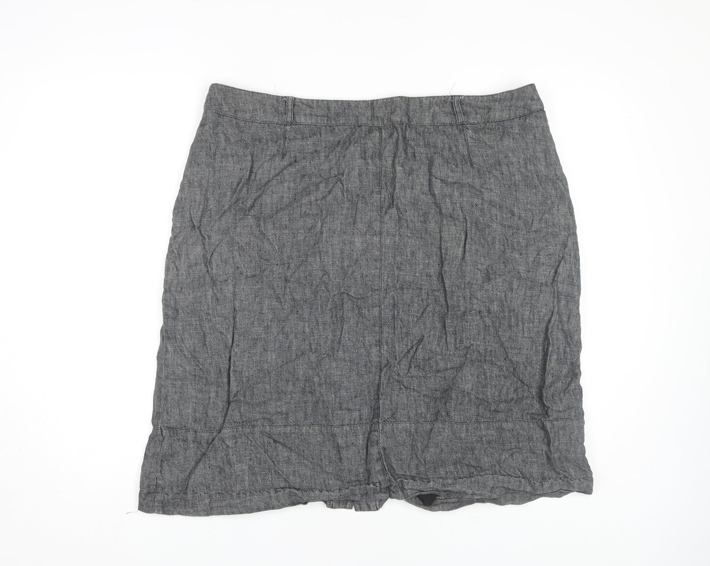 Laura Ashley Women's Grey Pencil Skirt Size 18