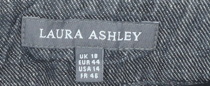 Laura Ashley Women's Grey Pencil Skirt Size 18