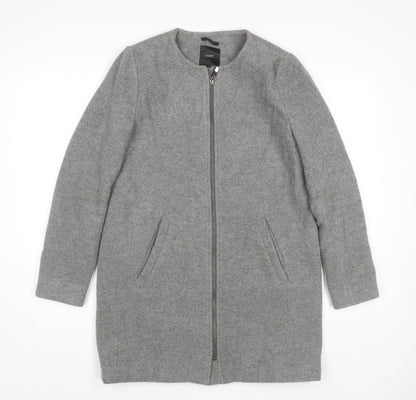 Womens UK Size 10 NEXT Grey Basic Jacket