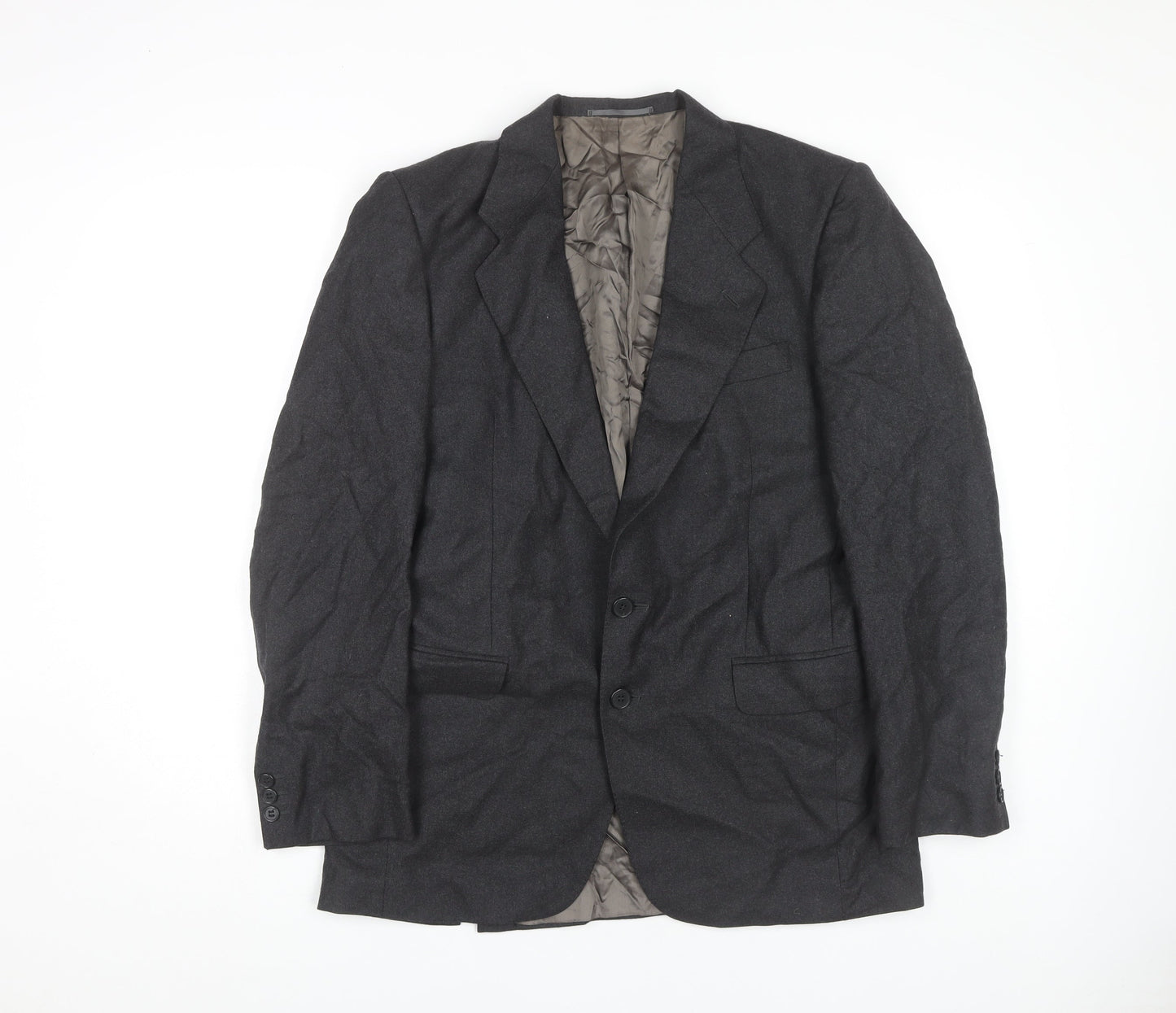Mens UK Size 48 Jaeger Regular Grey Suit Jacket