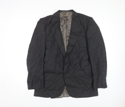 Mens UK Size 48 Jaeger Regular Grey Suit Jacket