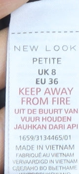 New Look Women's Petite Black Blazer Size 8