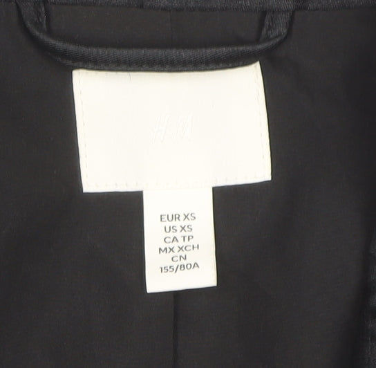 Womens UK Size XS H&M Black